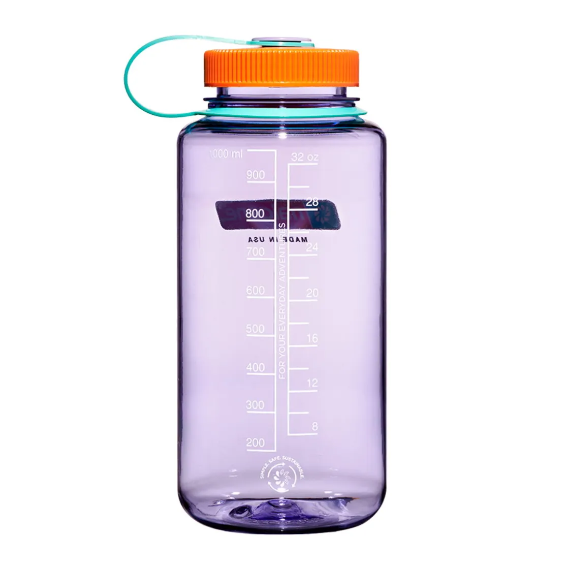 NALGENE Wide Mouth Sustain drikkedunk 1 L (Amethyst)