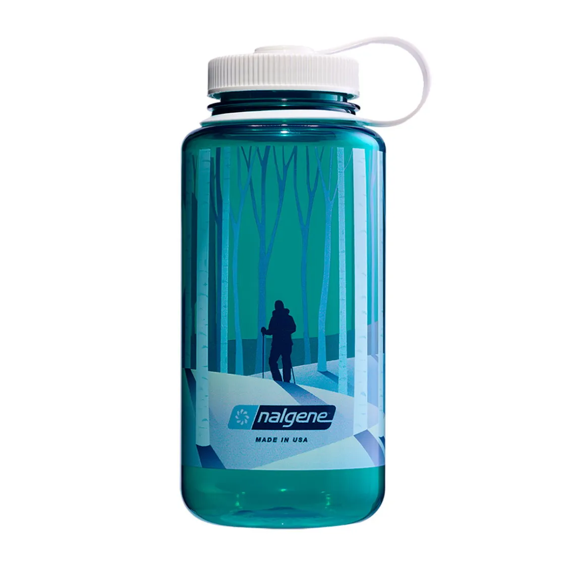NALGENE Wide Mouth Sustain drikkedunk 1 L (Landscape Forest) Outlet