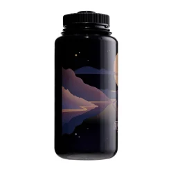NALGENE Wide Mouth Sustain drikkedunk 1 L (Grey Moonset)