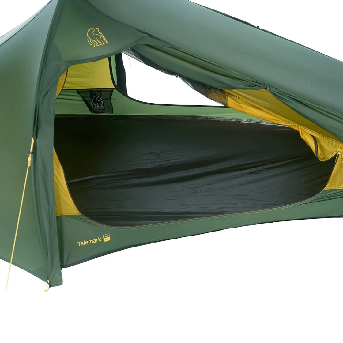 NORDISK Telemark 2.2 LW 2.0, 2-personers telt (Green) Best