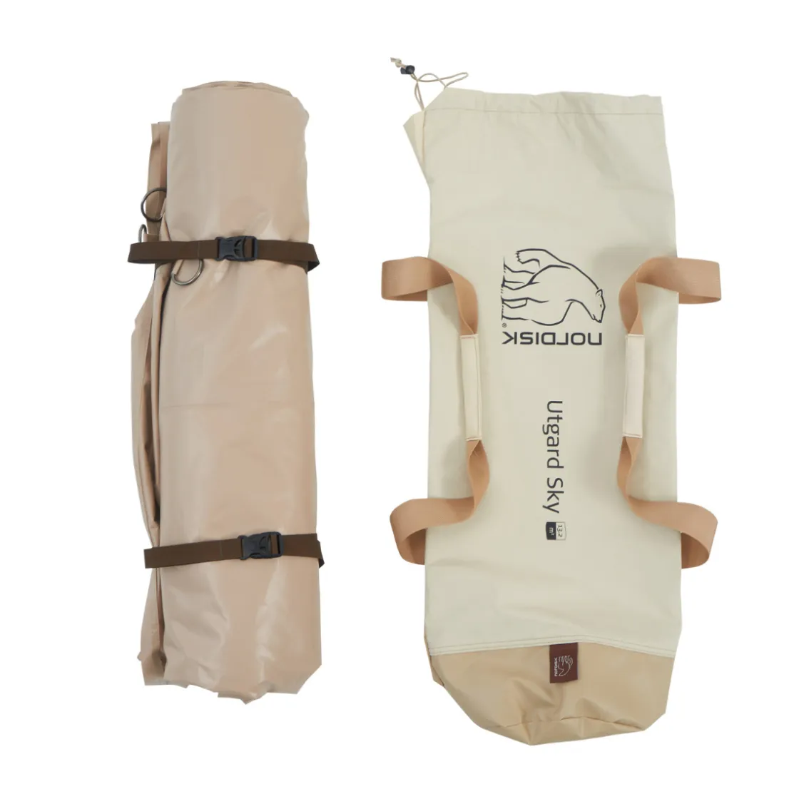 NORDISK Utgard Sky 13.2 Zip-In-Floor (Simply Taupe Beige) Outlet