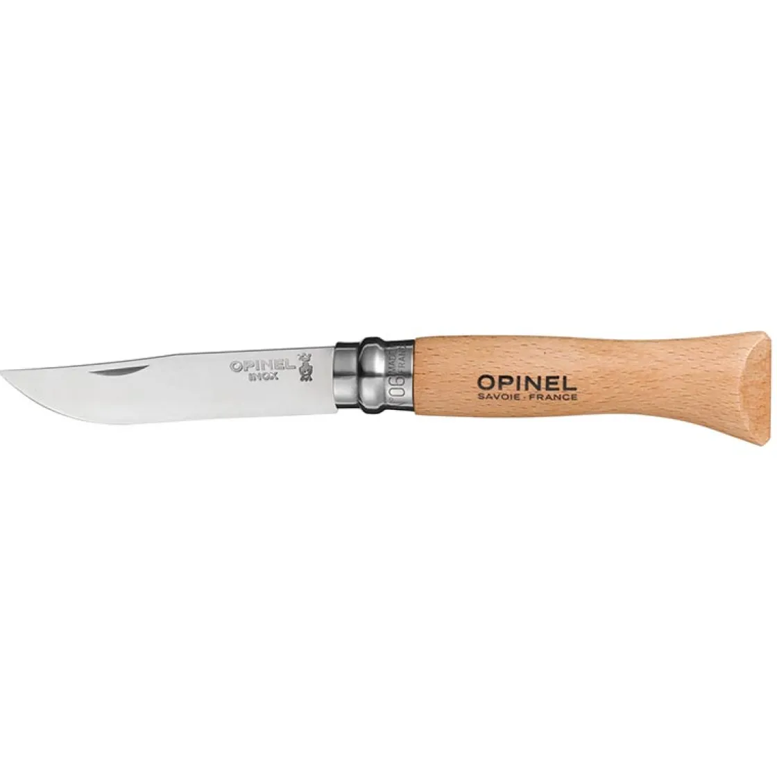 OPINEL No. 6 Stainless Steel, foldekniv Hot