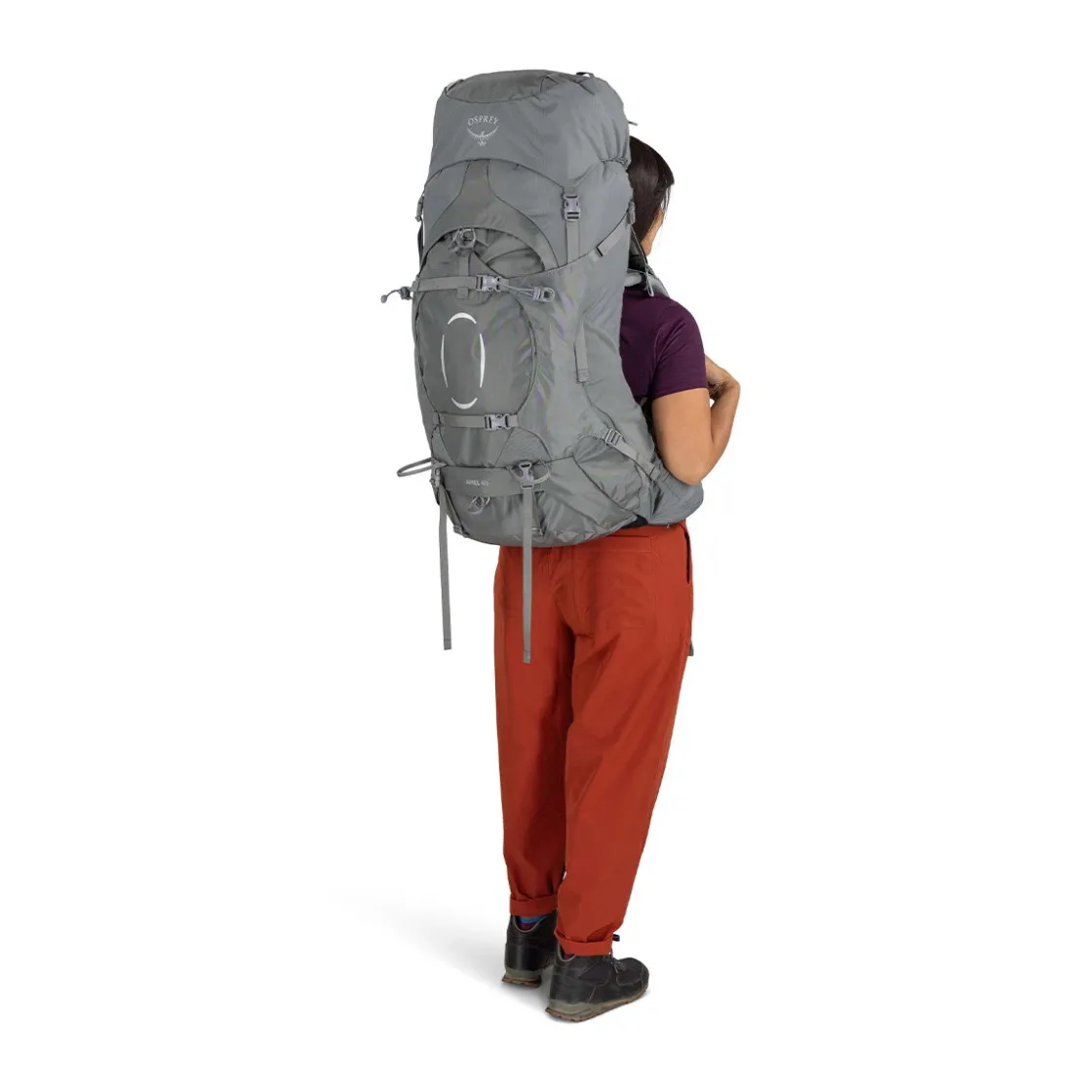 OSPREY Ariel 65 L vandrerygsæk, dame (Medium Grey)