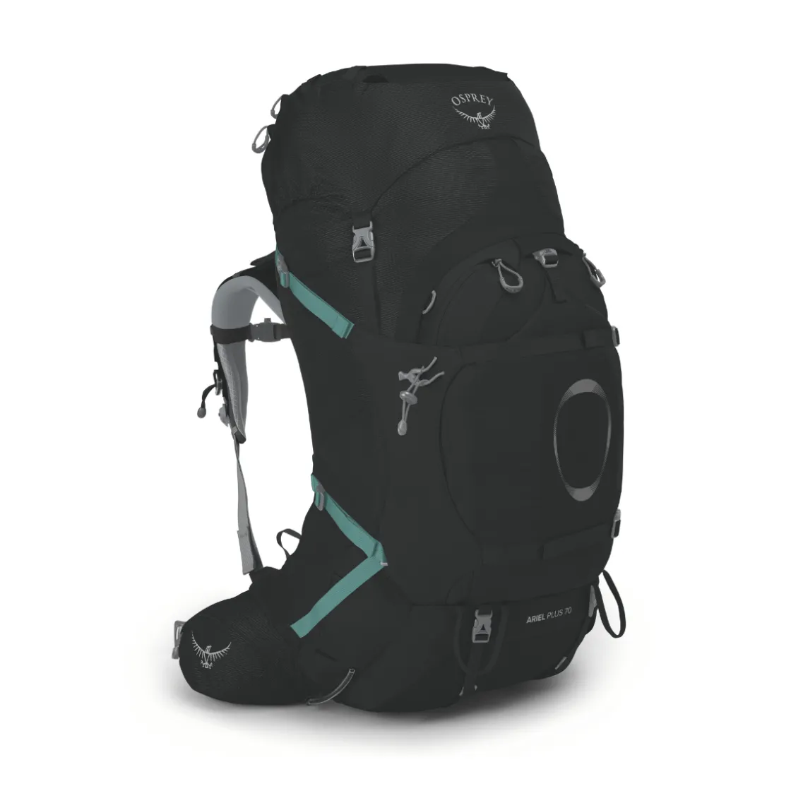 OSPREY Ariel Plus 70 L vandrerygsæk, dame (Black) Best