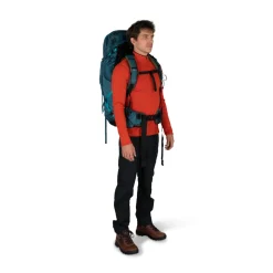OSPREY Atmos AG 65 L vandrerygsæk, herre (Venturi Blue) Outlet