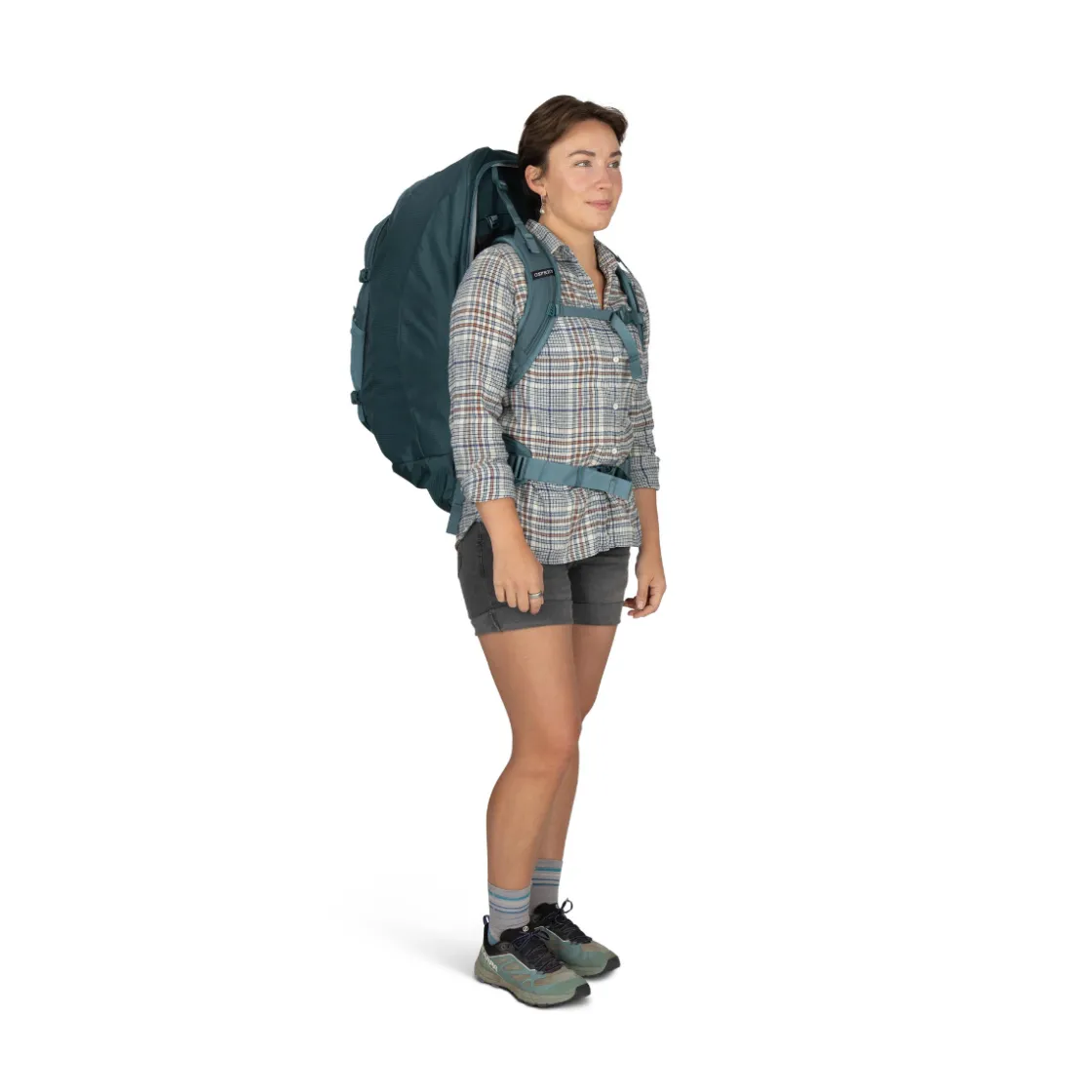 OSPREY Fairview Travel Pack 70 L rejserygsæk, dame (Cascade Blue) New