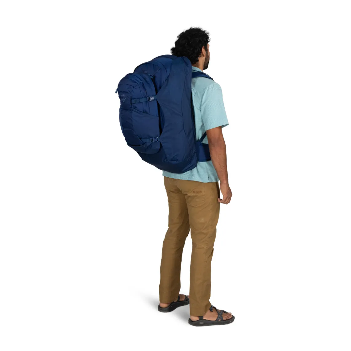 OSPREY Farpoint Travel Pack 70 L rejserygsæk, herre (Antique Blue)