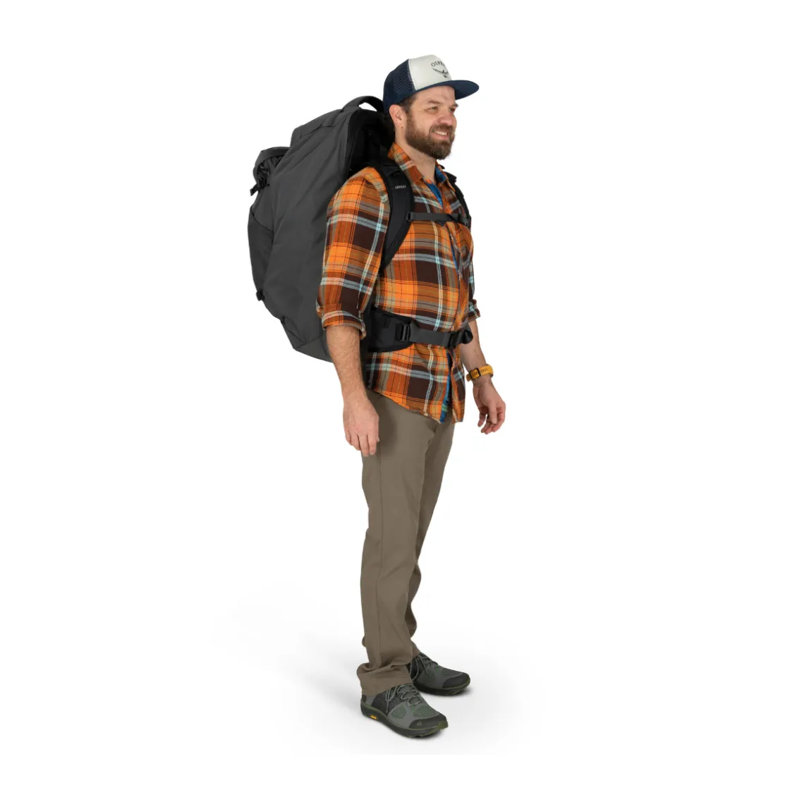 OSPREY Farpoint Travel Pack 70 L rejserygsæk, herre (Tunnel Vision Grey)