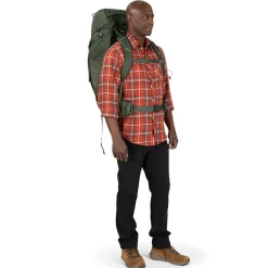 OSPREY Kestrel 58 L vandrerygsæk, herre (Bonsai Green) Best