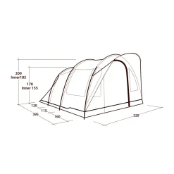 OUTWELL Sky 5 campingtelt 5 personer (Blue) Outlet