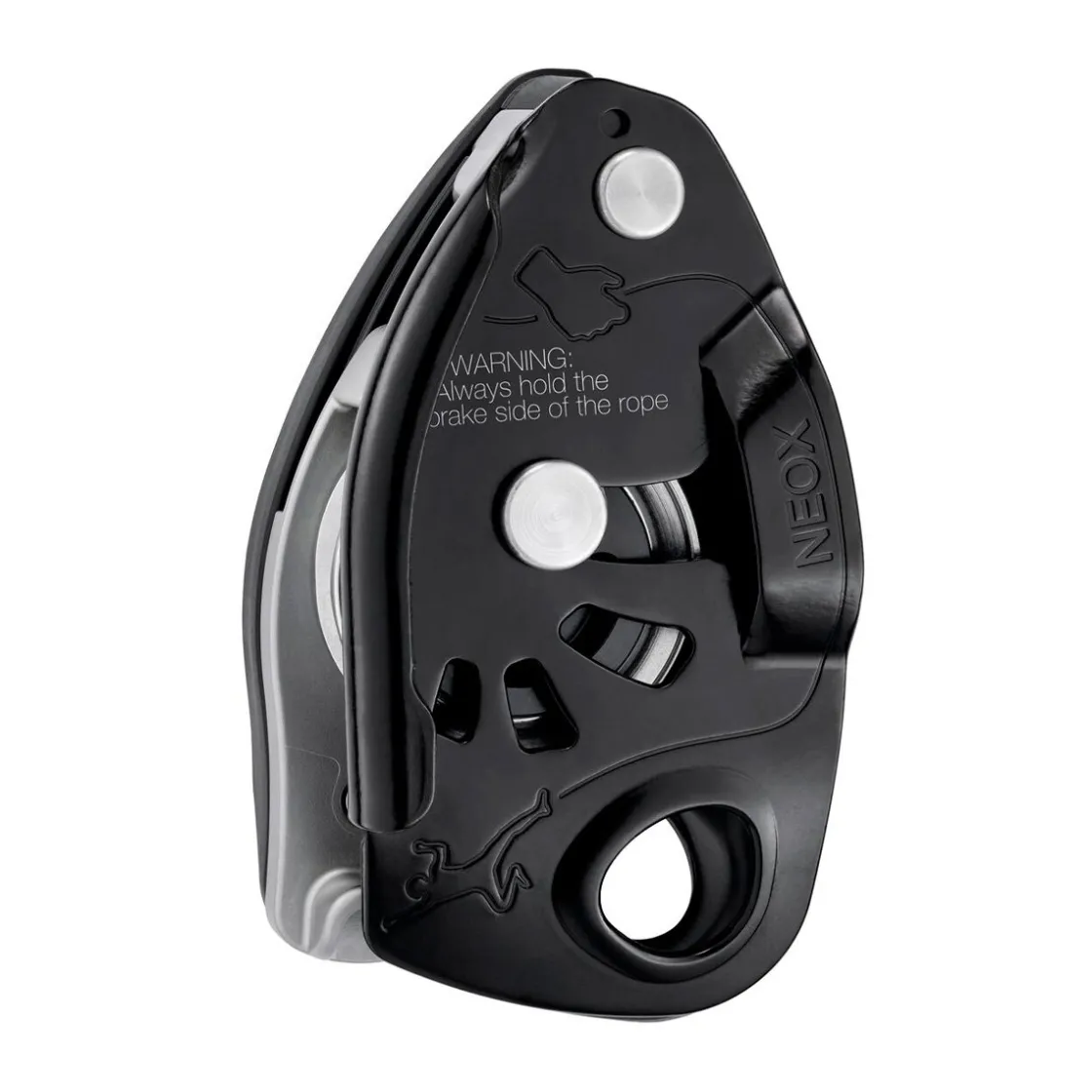 PETZL Neox Rebbremse (Black) Best