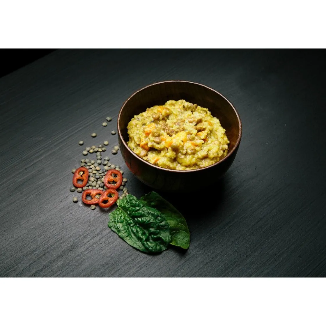 REAL TURMAT Couscous med linser og spinat (vegetar)