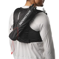 SALOMON Active Skin 4 SET løbevest, unisex (Black) Online