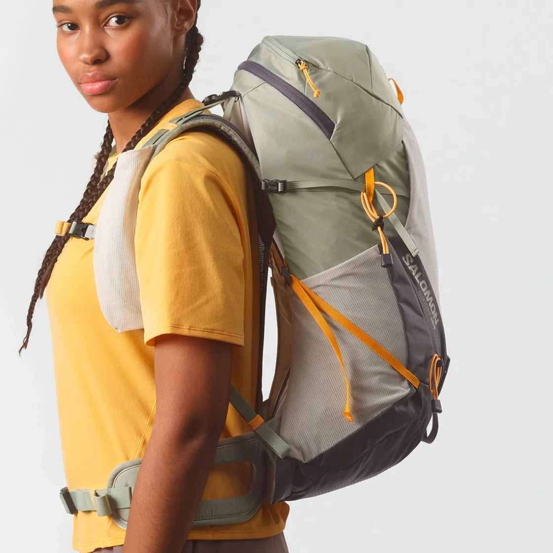 SALOMON Aerotrek rygsæk 28 L dame (Seagrass) Discount