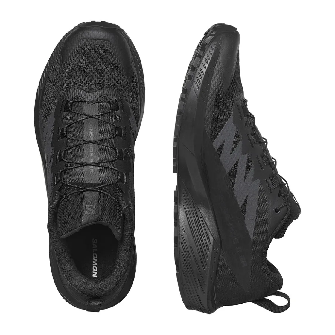 SALOMON FORCES Sense Ride 5 SR Trailsko (Black) Clearance