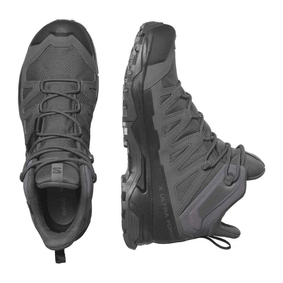 SALOMON FORCES X Ultra Mid GTX, Wolf, Grå Outlet