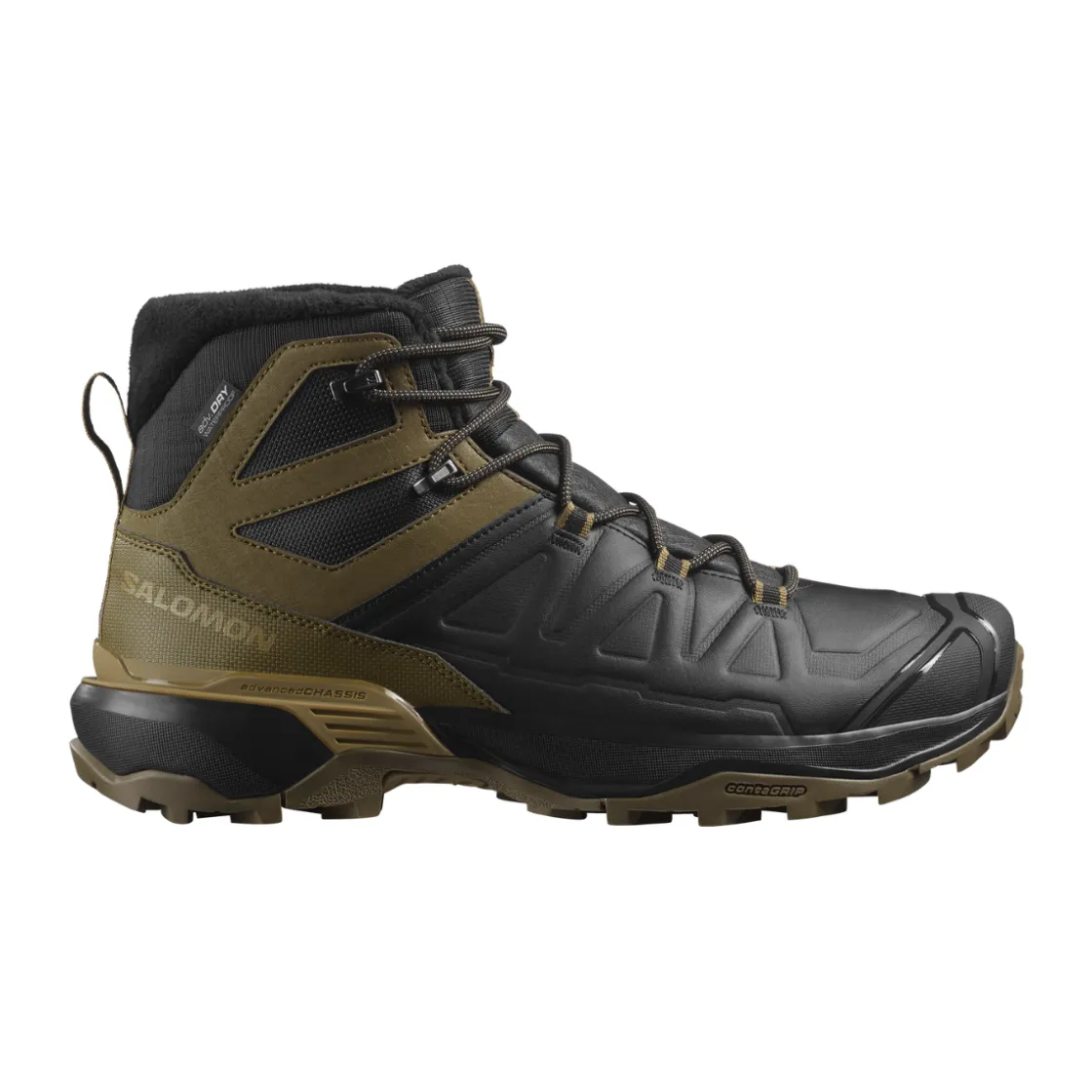 SALOMON X Ultra Snowpilot WP vinterstøvler, herre (Black Military) Online