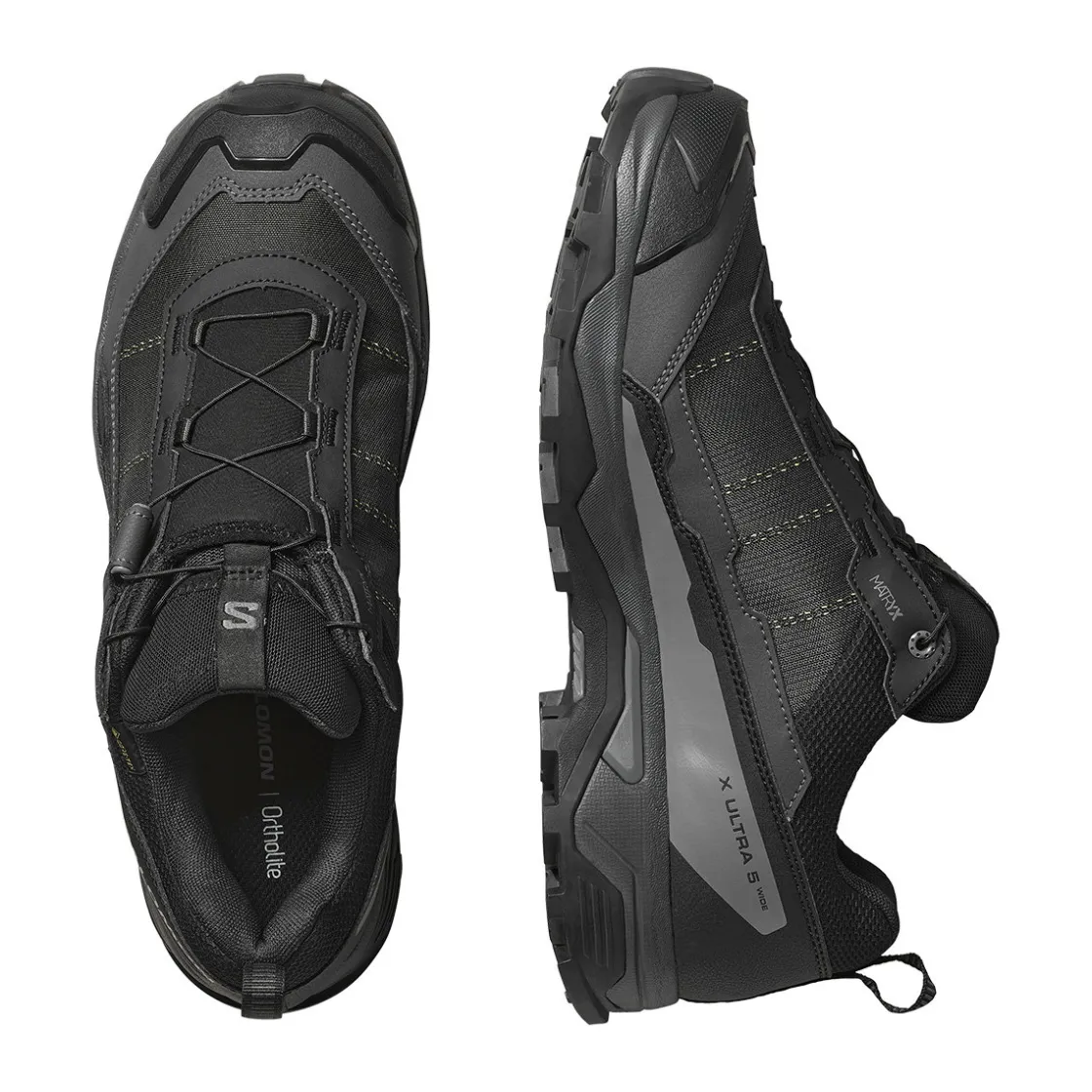 SALOMON X Ultra 5 Wide GTX vandresko, herre (Black) Outlet