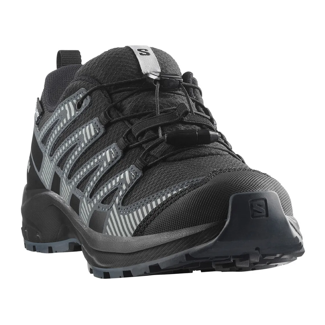 SALOMON Youth XA Pro V8 WP vandresko, junior (Black Quarry) Outlet
