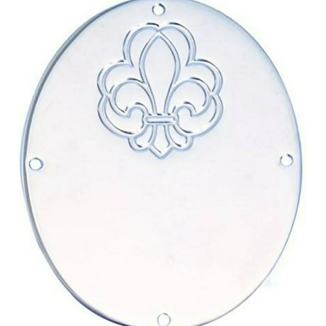 DDS Sølvplade oval Outlet