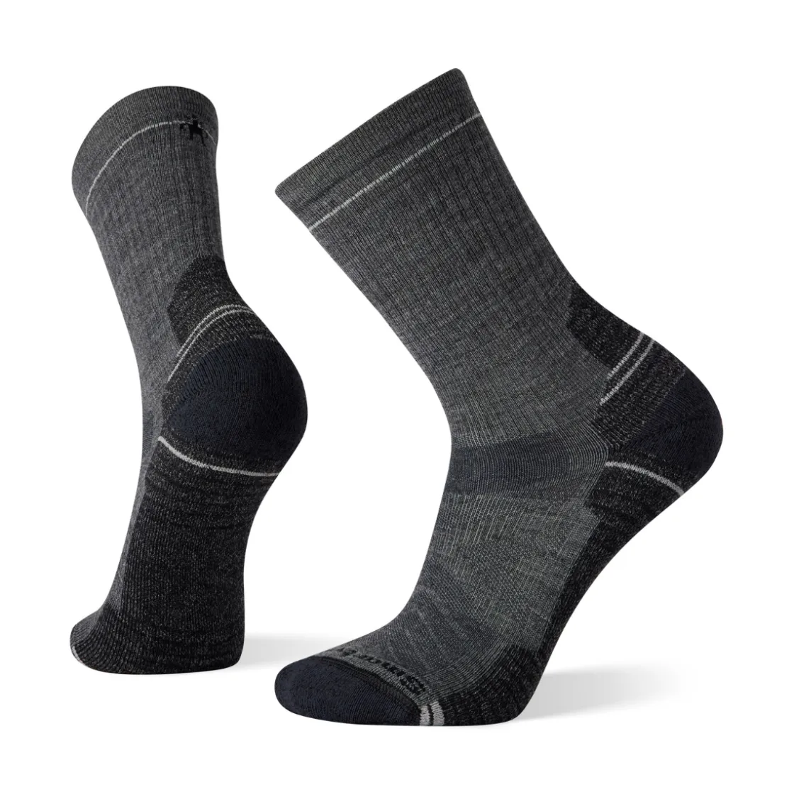 SMARTWOOL Hike Light Cushion Crew Vandresok, herre (Grey) Hot