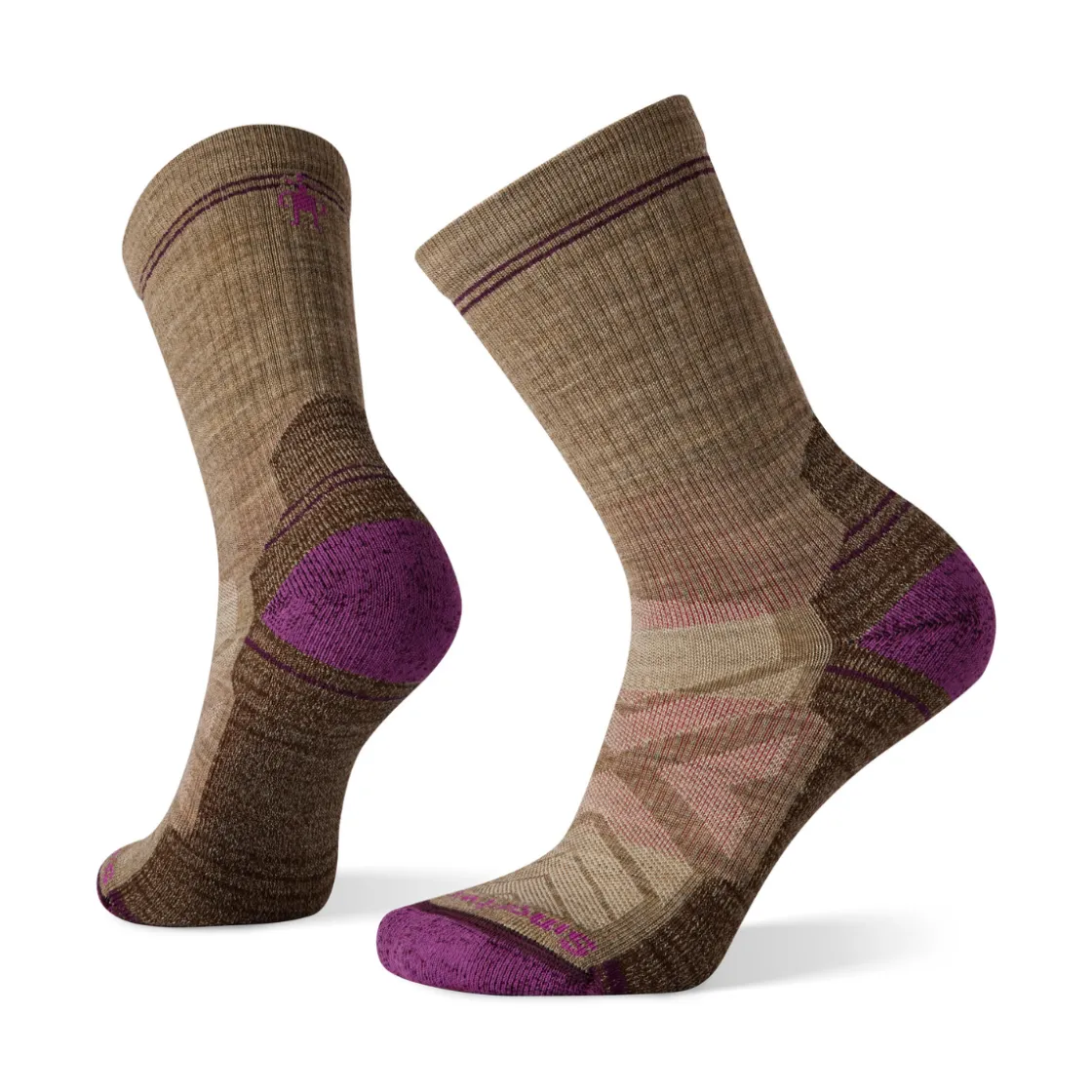 SMARTWOOL Hike Light Cushion Crew Vandresok, dame (Fossil) Hot