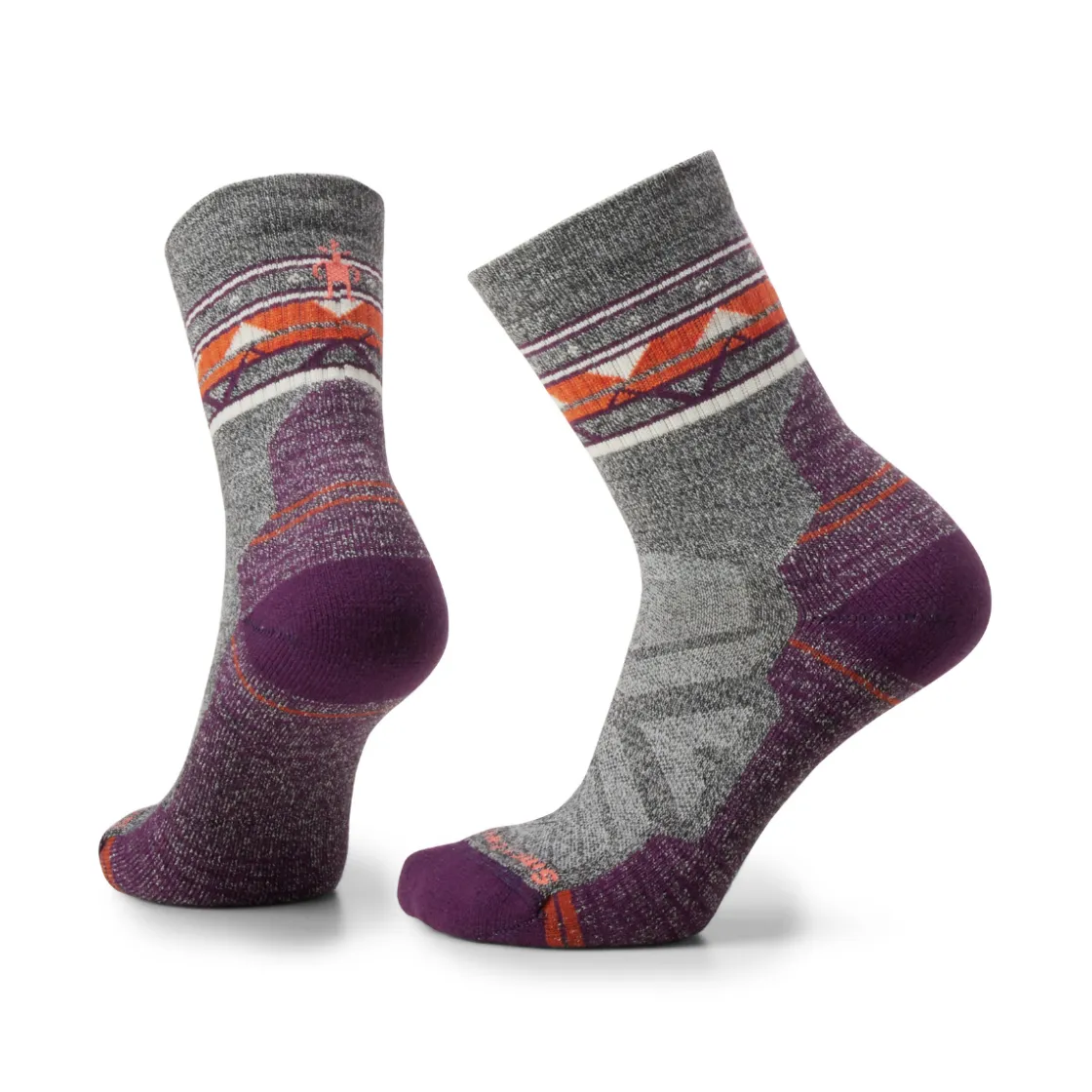 SMARTWOOL Hike Light Cushion Mid Crew Vandresok, dame (Ash Charcoal) Online