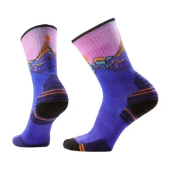 SMARTWOOL Hike Targeted Cushion Crew Sunrise Vandresokker, dame (Deep Navy) Clearance
