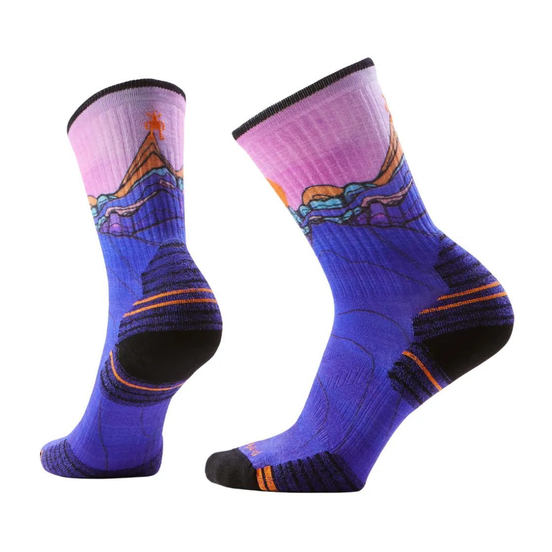 SMARTWOOL Hike Targeted Cushion Crew Sunrise Vandresokker, dame (Deep Navy) Clearance
