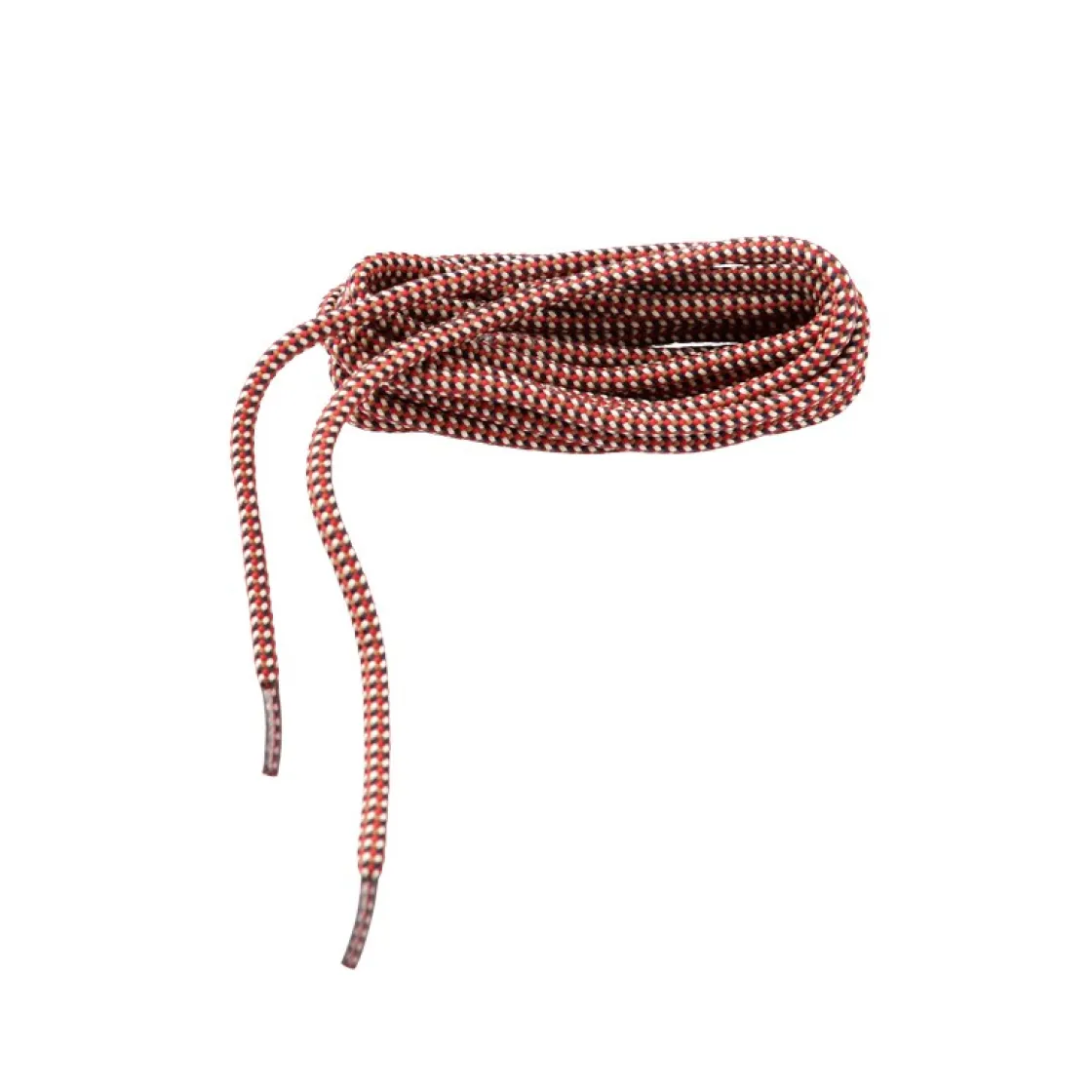 DIVERSE Snørebånd rundt 120 - 190 cm Brun / Rød Discount