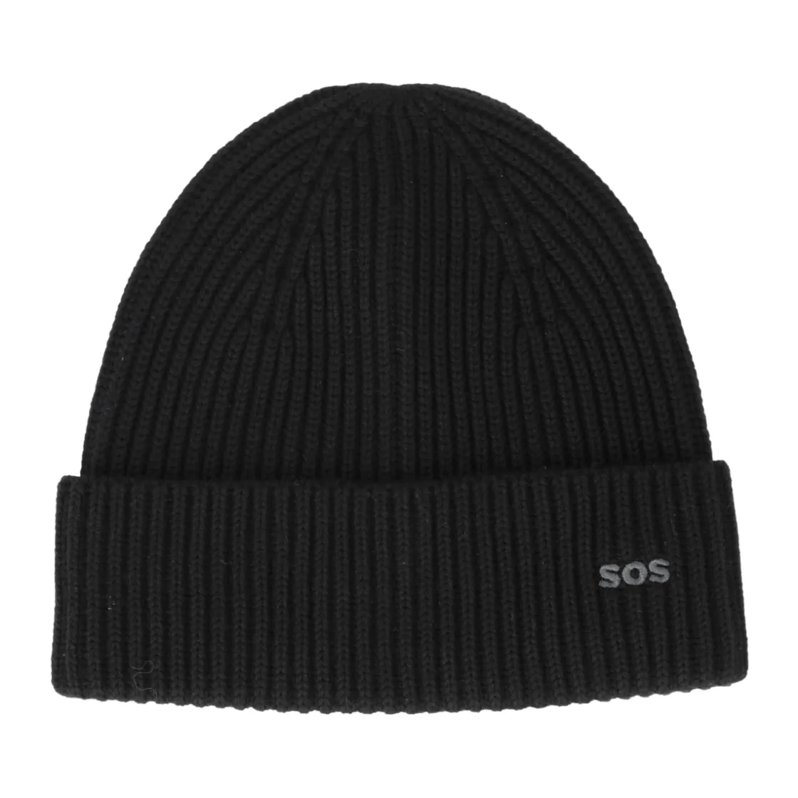SOS Girdwood Wool Beanie (Black) New