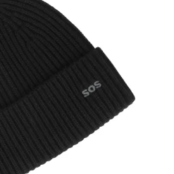 SOS Girdwood Wool Beanie (Black) New