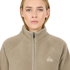 SOS Munson Full Zip Fleece, dame (Brindle) Hot