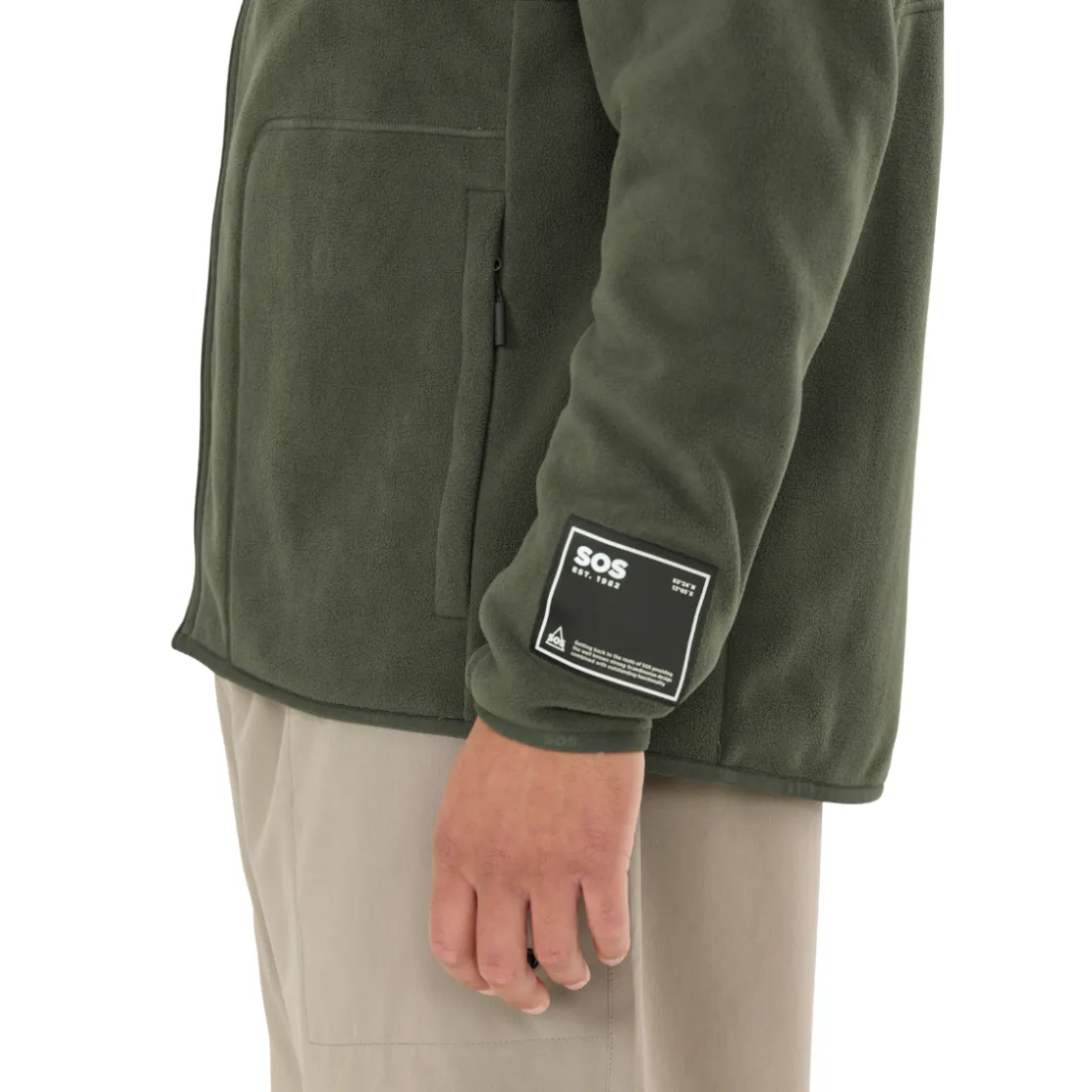 SOS Munson Full Zip Fleece, herre (Duffel Bag)