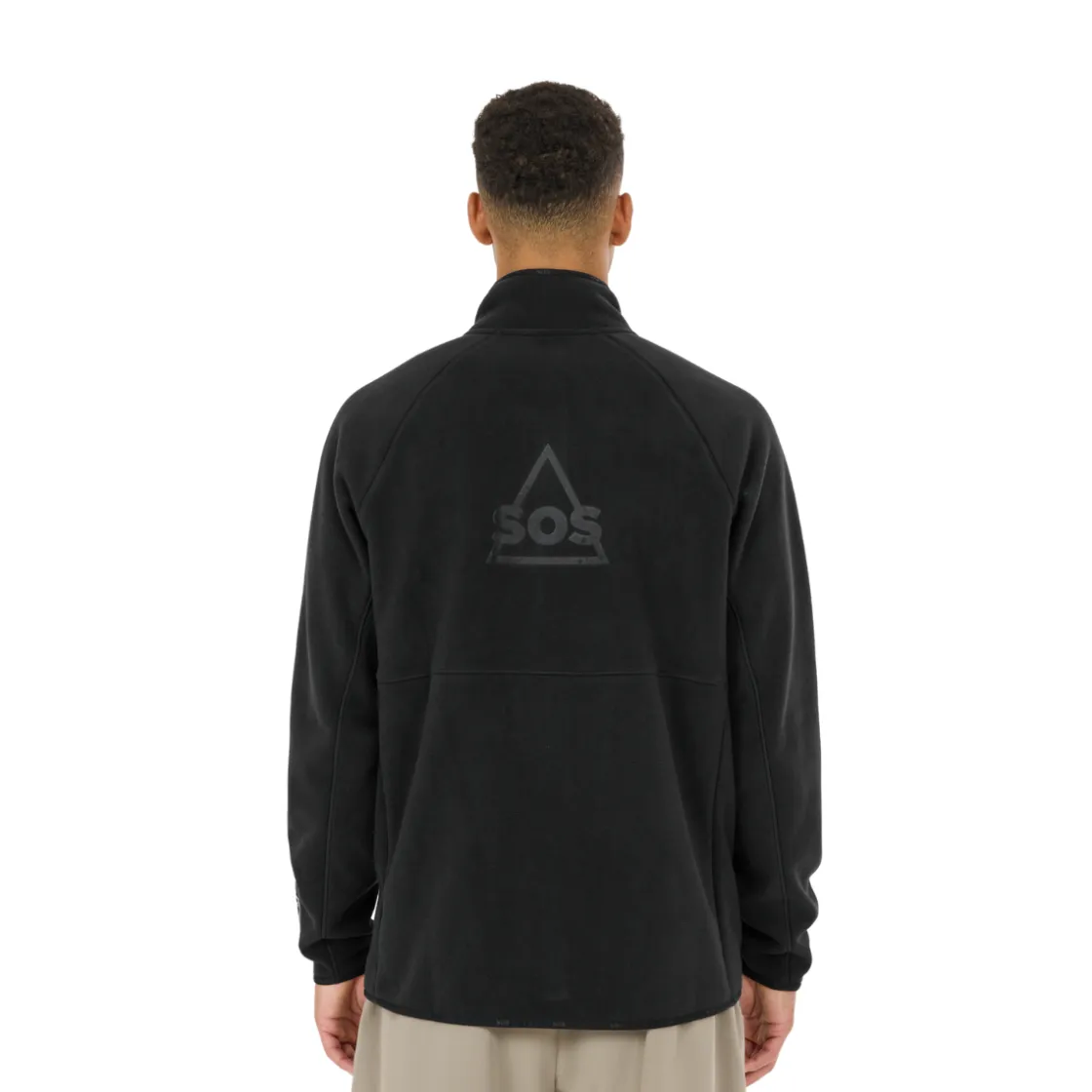 SOS Munson Full Zip Fleece, herre (Black) Discount
