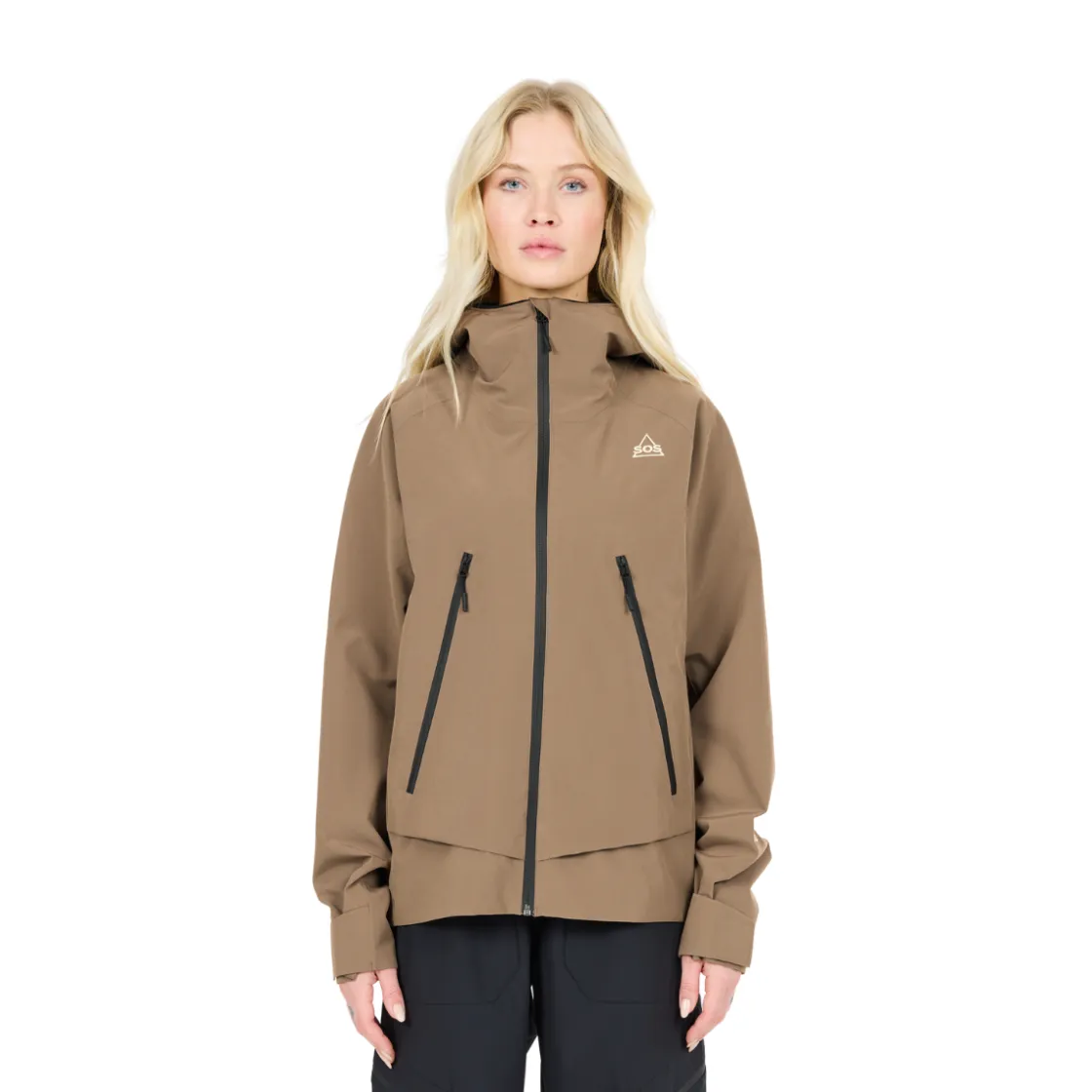 SOS Talinis Regnfrakke, dame (Shitake) Sale