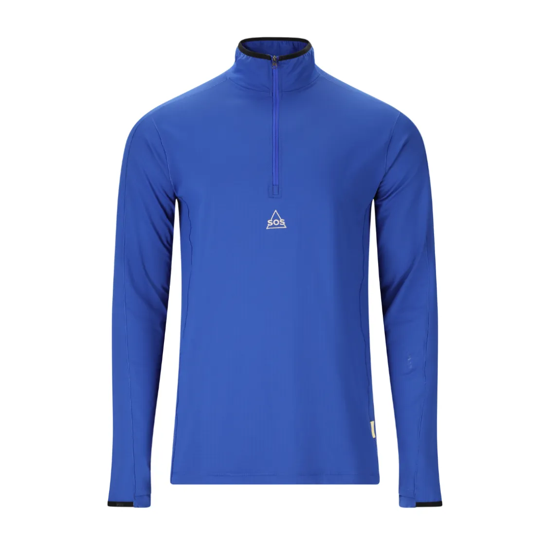 SOS Timberline Half Zip Skipulli, herre (Surf the Web) New
