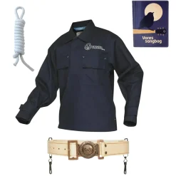 Spejder startpakke med kort anorak uniform str. 140 Sale