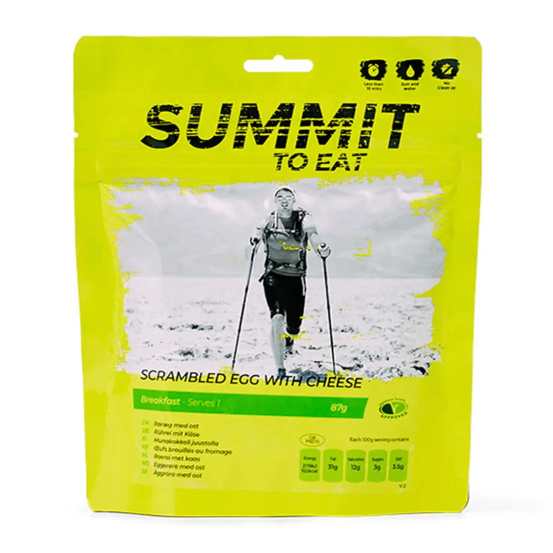 SUMMIT TO EAT Scrambled Egg with Cheese / Røræg med ost New