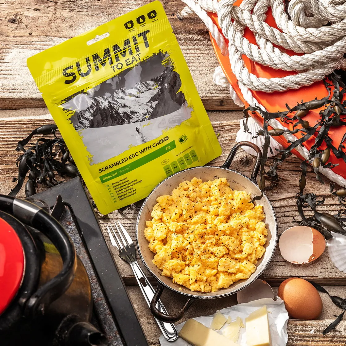 SUMMIT TO EAT Scrambled Egg with Cheese / Røræg med ost New