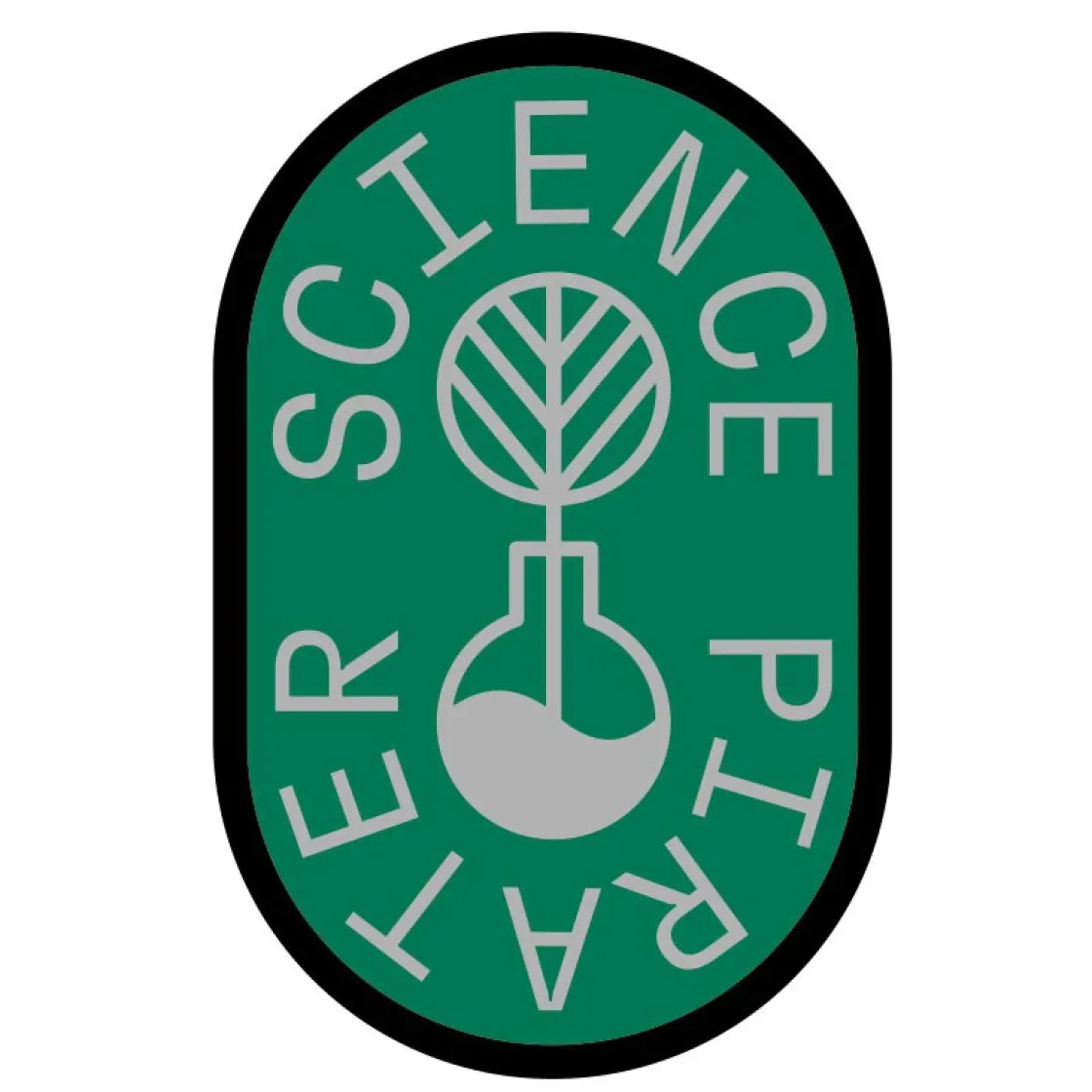 DDS Uniformsmærke, SciencePirater, 8-10 år, grøn Outlet