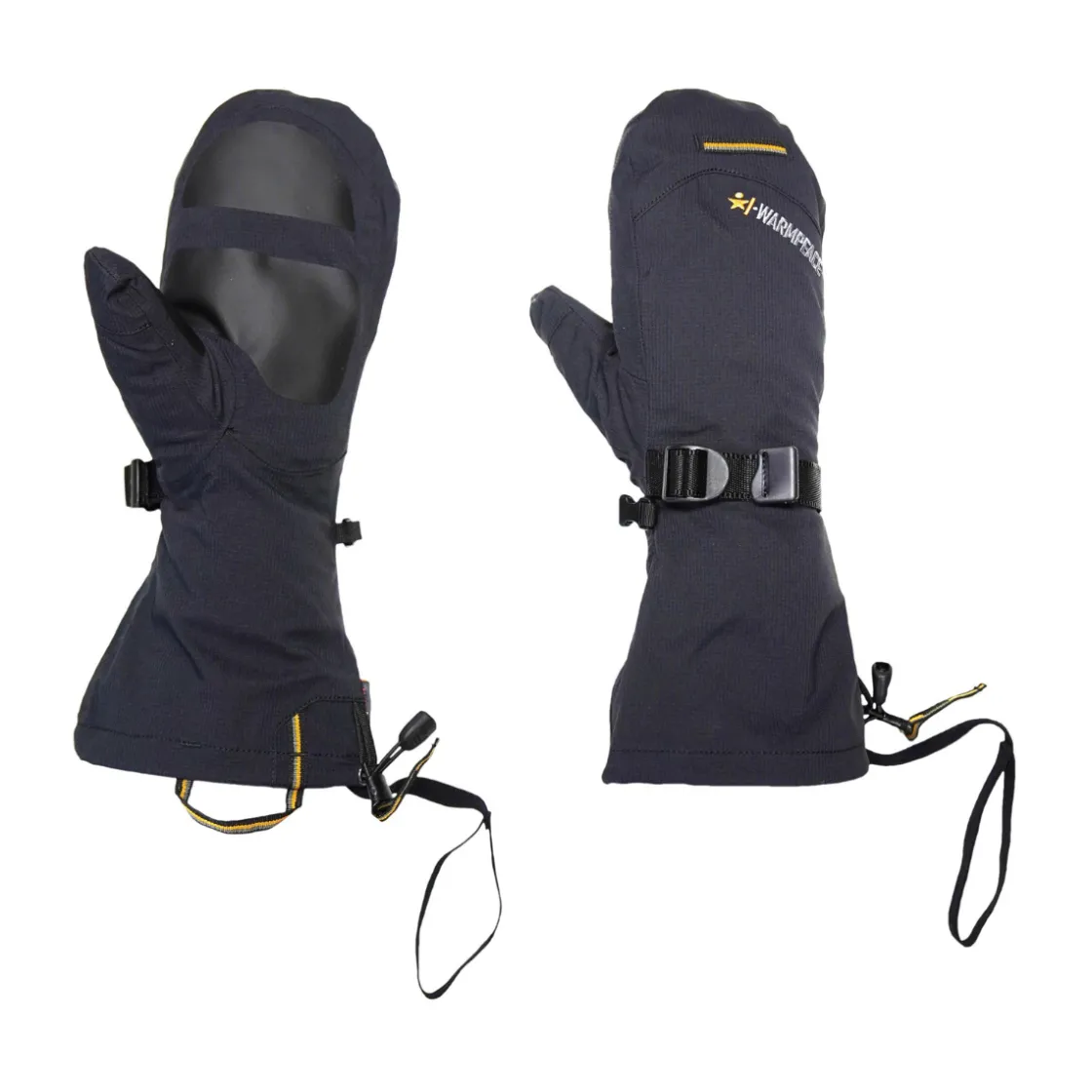 WARMPEACE Overmitts / Overtræksluffer (Black) Discount
