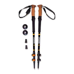 WARMPEACE Trekking Pole Hiker vandrestave (Black Yellow) Best