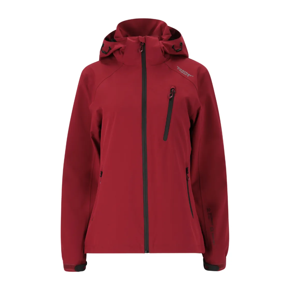 WEATHER REPORT Camelia regnjakke, dame (Biking Red) Sale