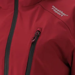 WEATHER REPORT Camelia regnjakke, dame (Biking Red) Sale