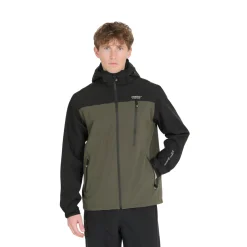 WEATHER REPORT Delton Jacket regnjakke, herre (Black Ink) Outlet