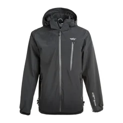 WEATHER REPORT Delton regnjakke, herre (Black) Clearance