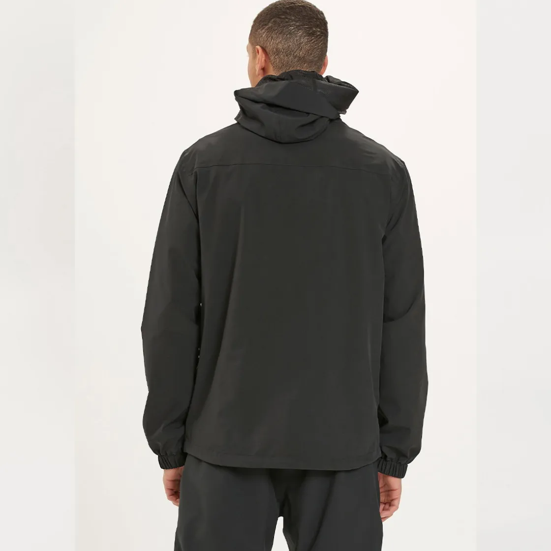 WEATHER REPORT Delton regnjakke, herre (Black) Clearance