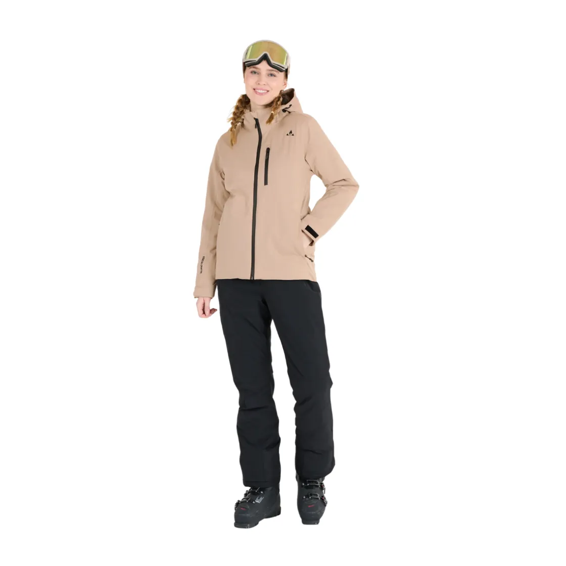 WHISTLER Jada Skijakke, dame (Simply Taupe) Hot