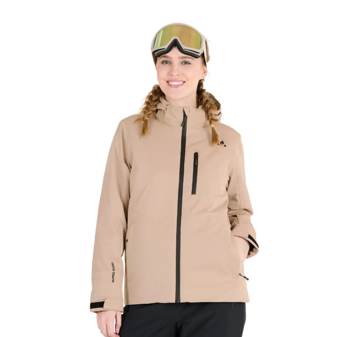 WHISTLER Jada Skijakke, dame (Simply Taupe) Hot